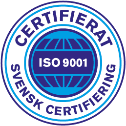 ISO 9001 Certifierade