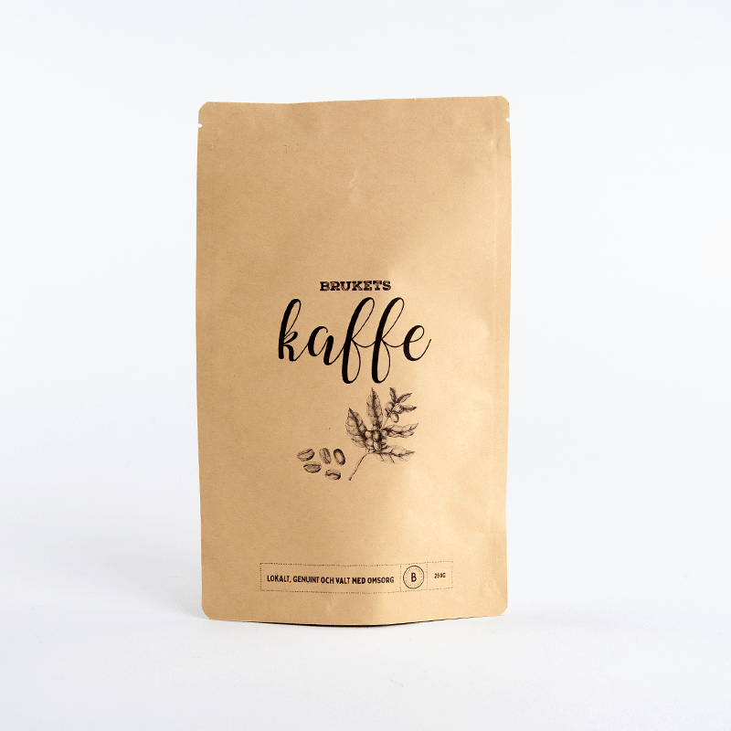 Kaffepåse med eget tryck