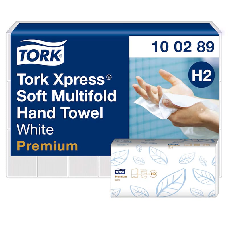 Tork Handduk Xpress multifold Premium, H2 - 1