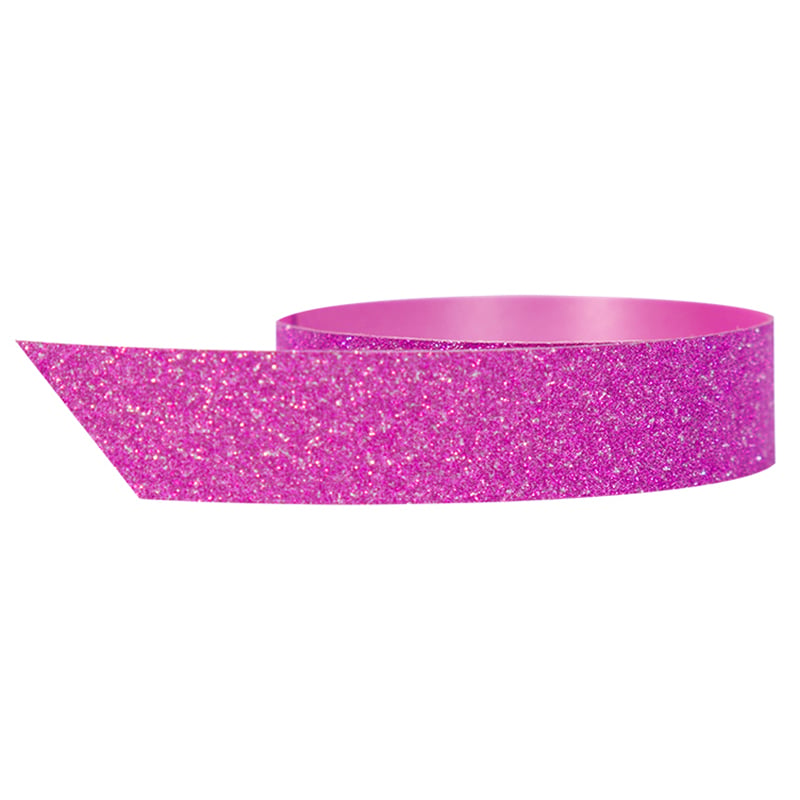 Polyband glitter rosa - 1