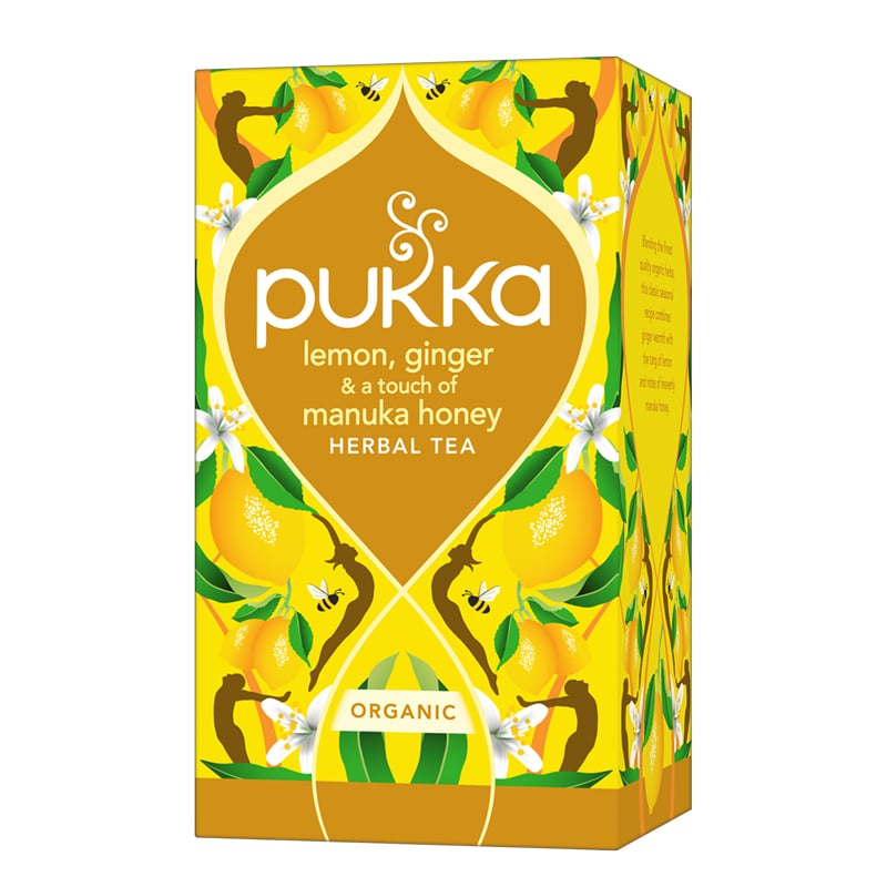 Pukka Te Ört Lemon, Ginger & Manuka Honey - 1