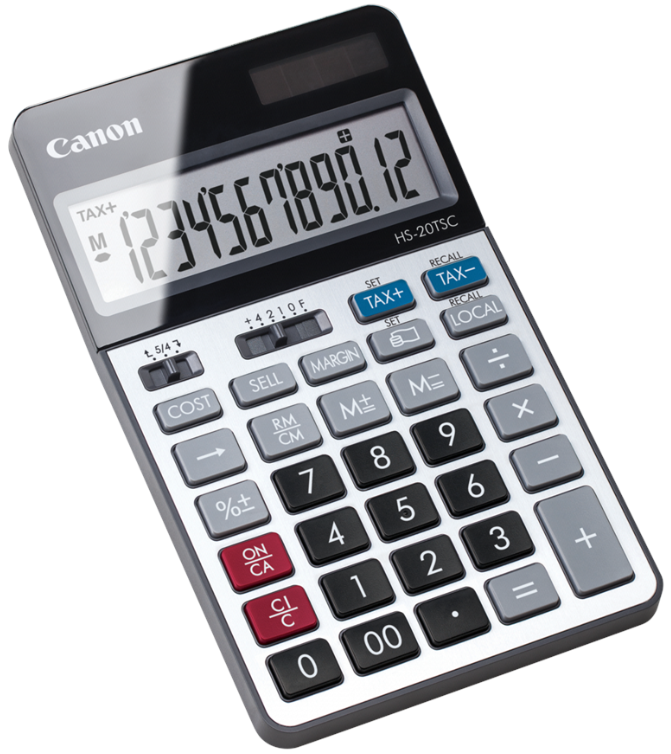 Räknare Canon HS-20TSC - 1