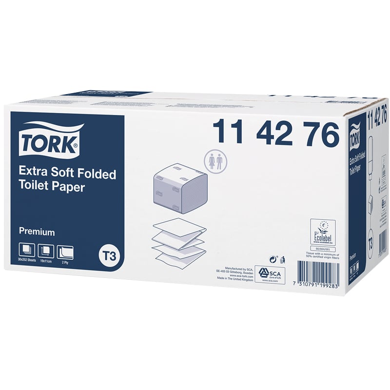 Tork Toalettpapper Premium vikt T3 - 1