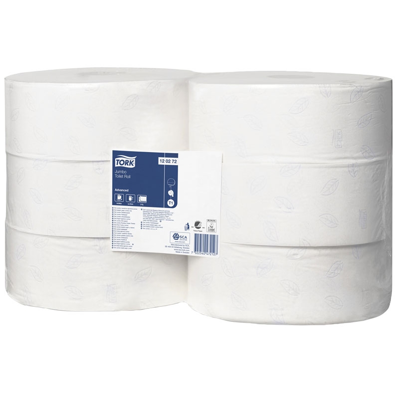 Tork Toalettpapper Advanced Jumbo 2-lagers T1 - 1
