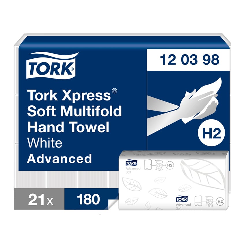 Tork Xpress Mjuk Multifold Handduk, H2 - 1