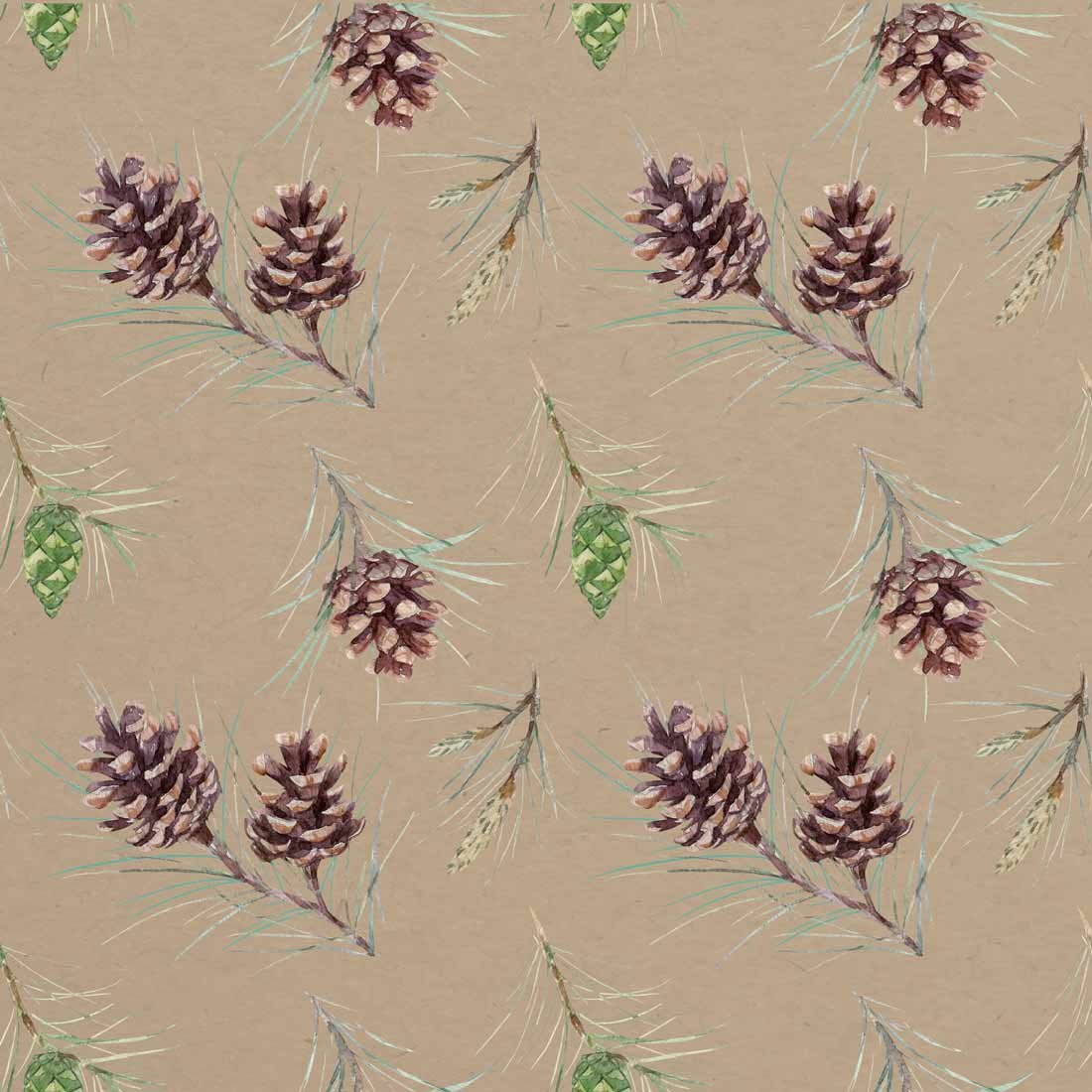 Presentpapper Watercolour Cones UTFÖRSÄLJNING - 1
