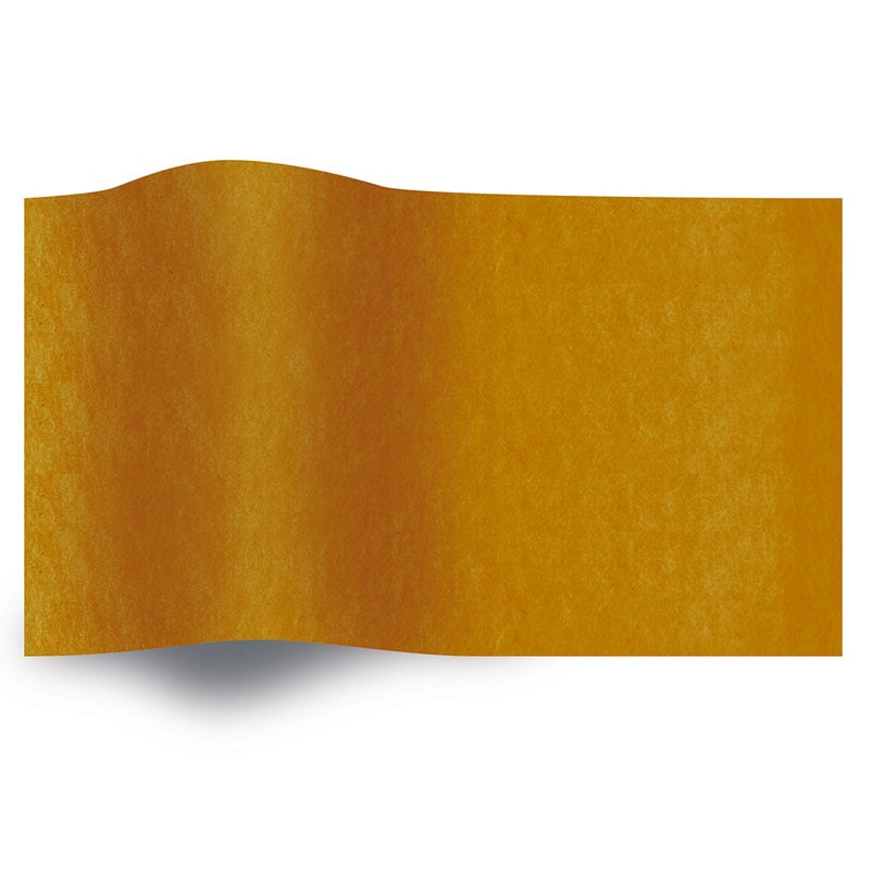 Silkespapper enfärgat Bränd orange - 1