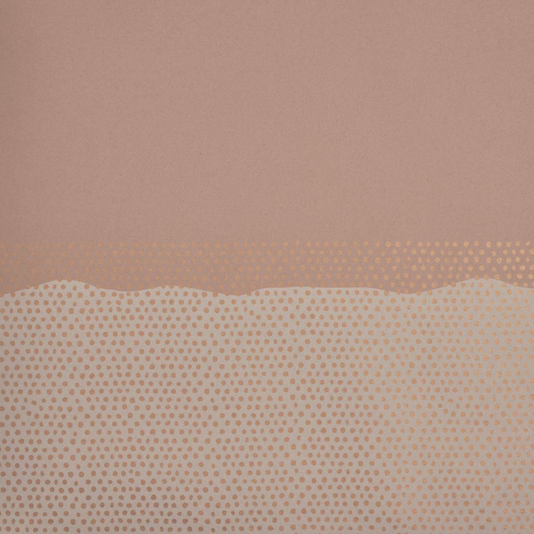 Presentpapper Half Dots Rosa - 1