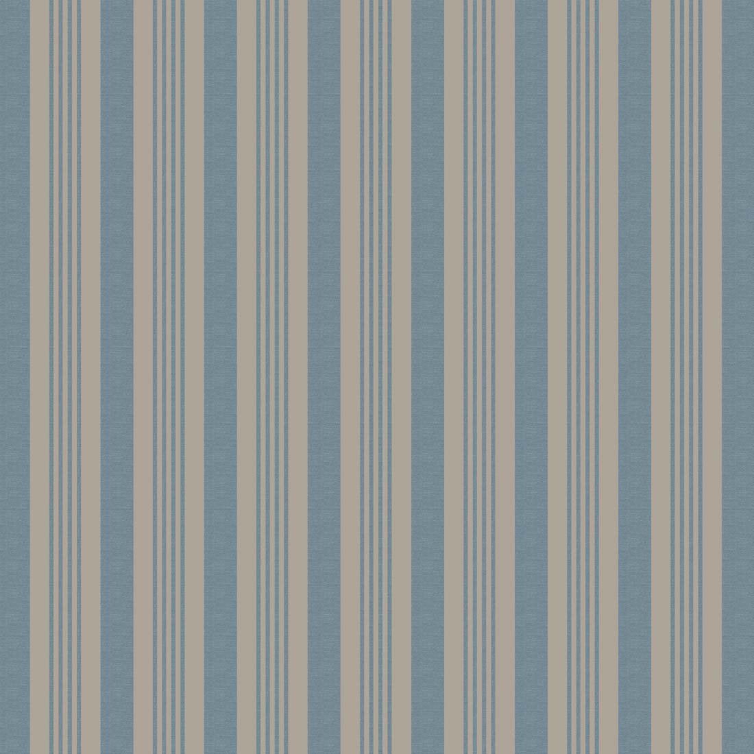 Presentpapper French Stripes Blue - 1