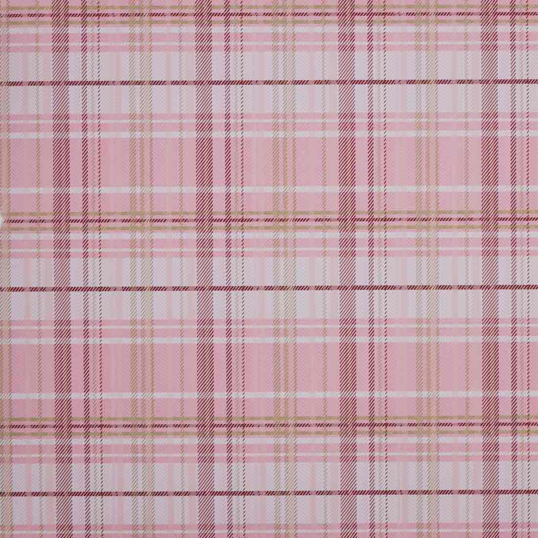 Presentpapper Tartan Rosa - 1