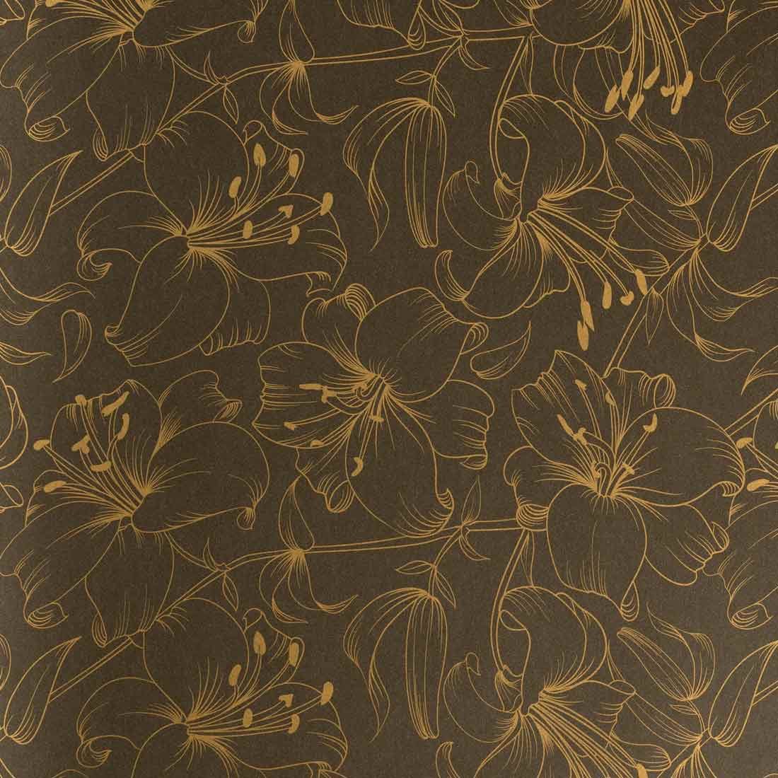 Presentpapper Big Flower Lily - 1