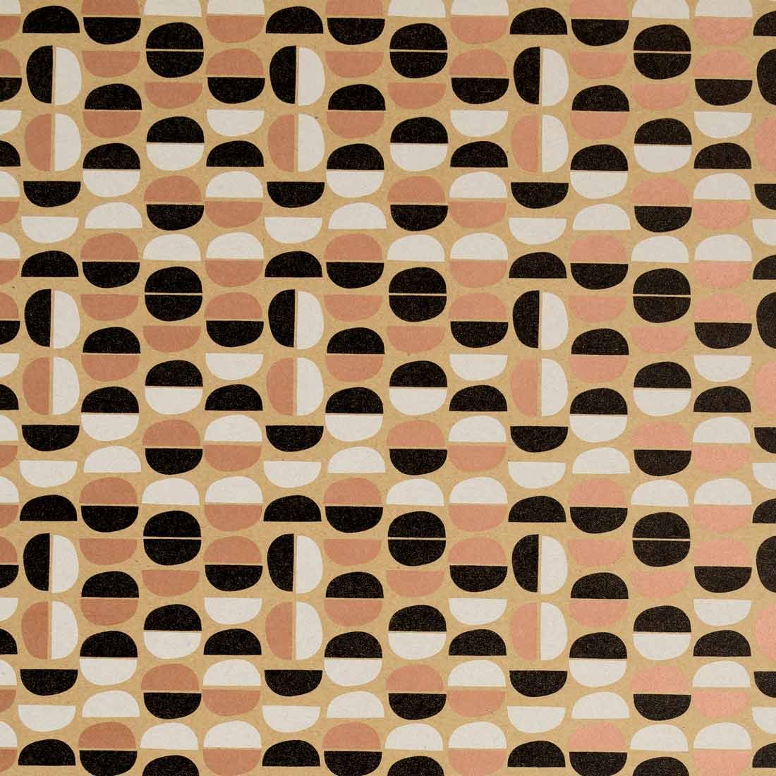 Presentpapper Half Circle Copper UTFÖRSÄLJNING