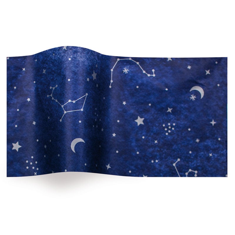 Silkespapper Night Sky