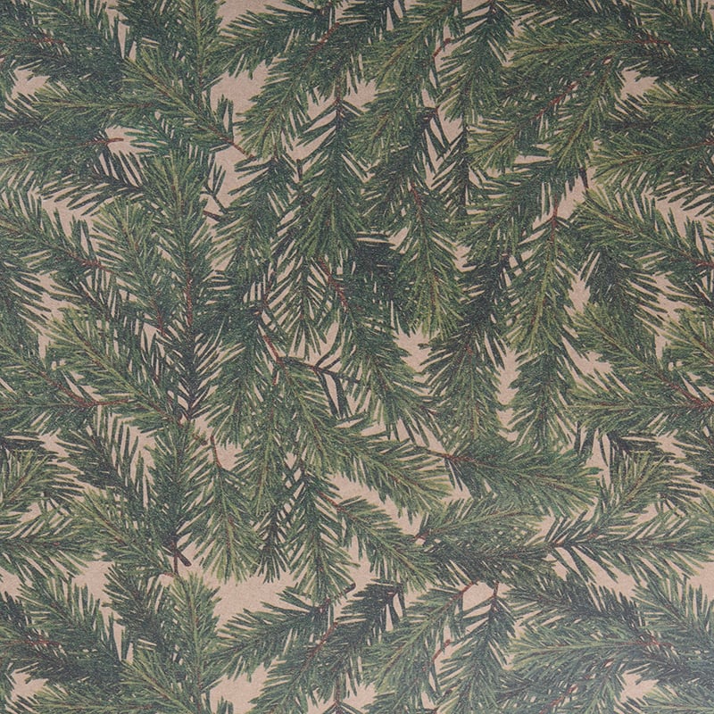 Presentpapper Fir twig - 1