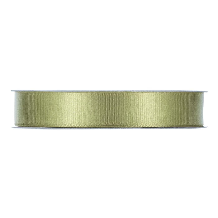 Presentband satin gröngrå - 1
