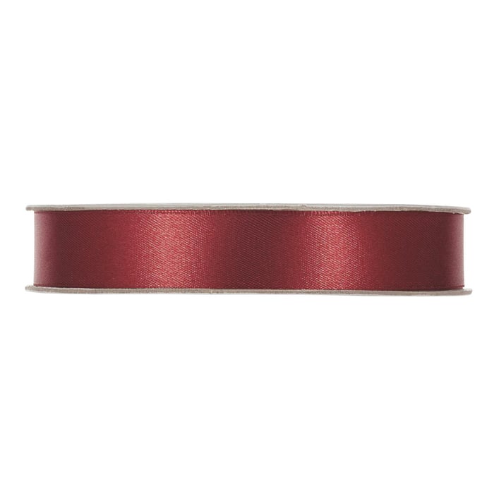 Presentband satin vinröd - 1
