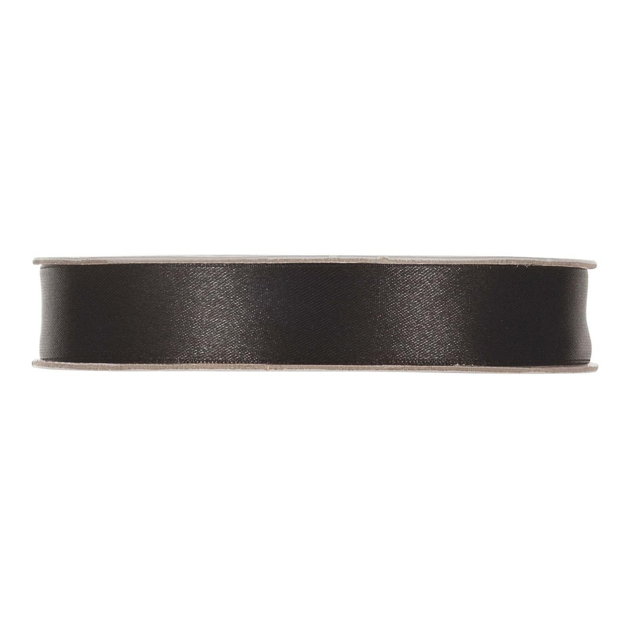 Satinband svart - 1