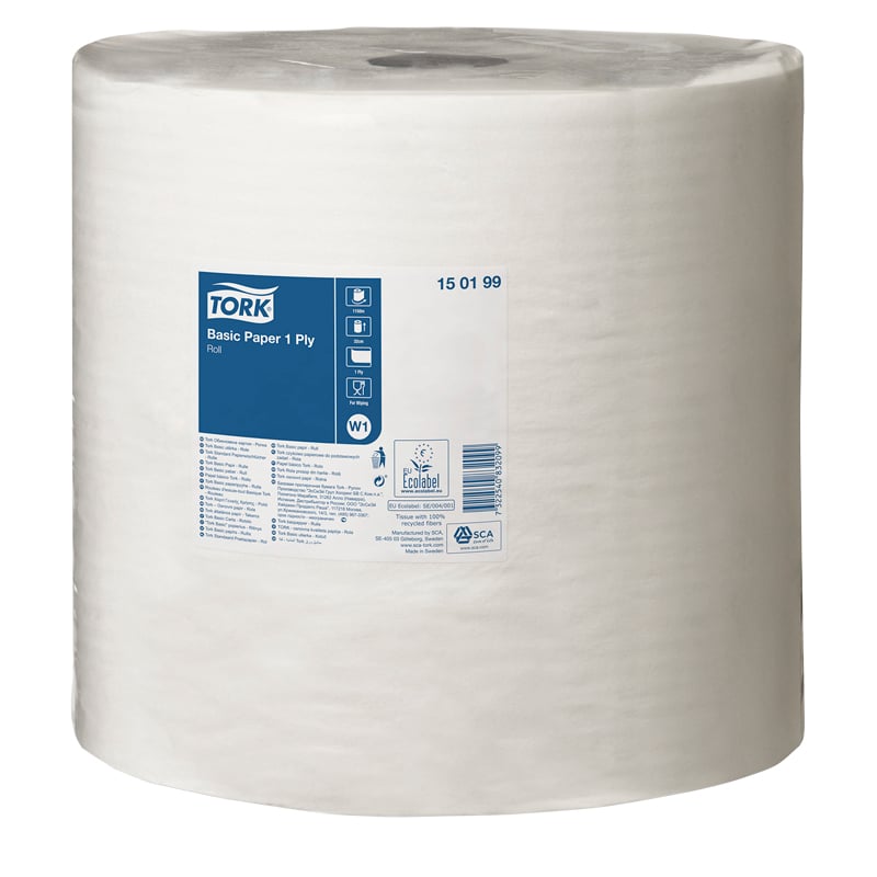 Tork Industripapper Bas Vit W1 - 1