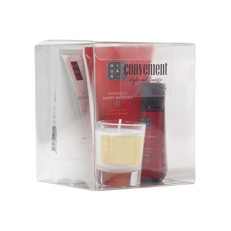 Presentkartong Snabbotten transparent. - 1