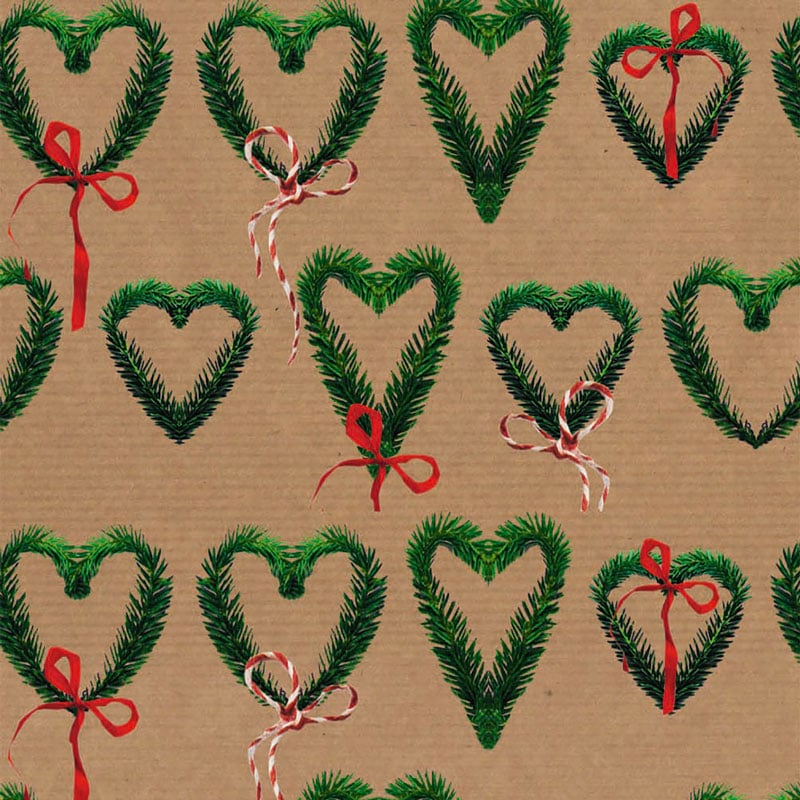 Presentpapper Pineheart - 1