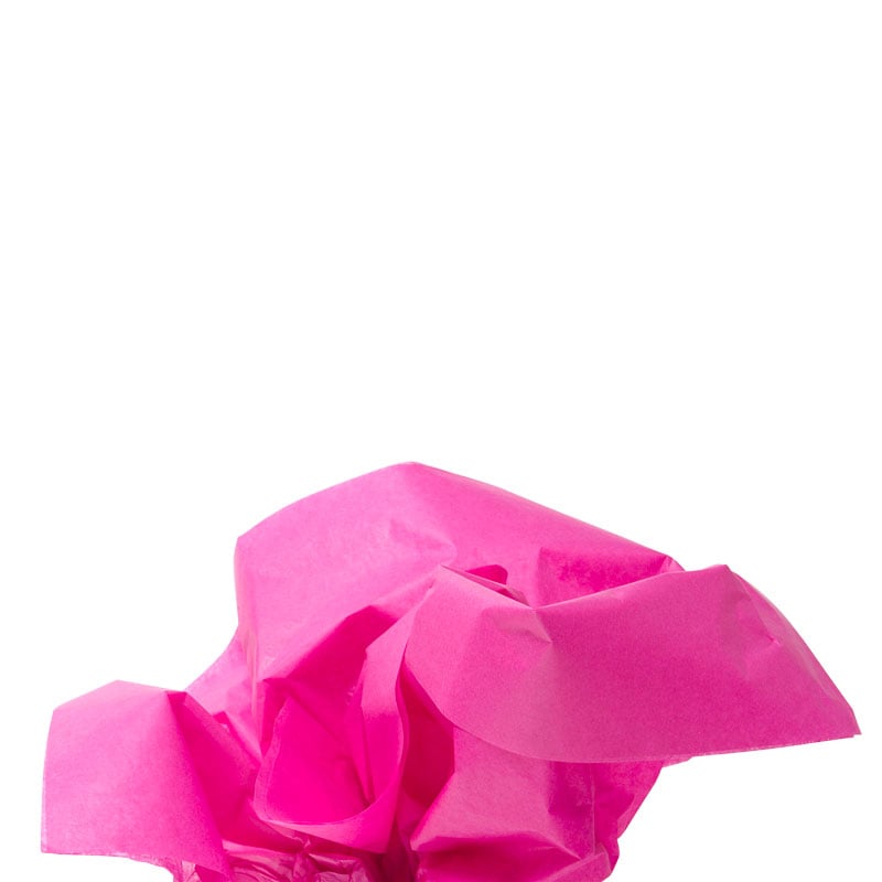 Färgat silkespapper rosa - 1