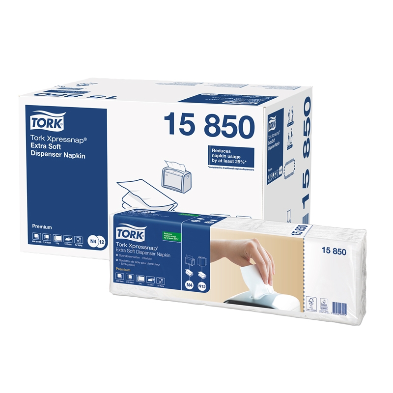 Tork Xpressnap Extra Mjuk Dispenserservett N4 - 1