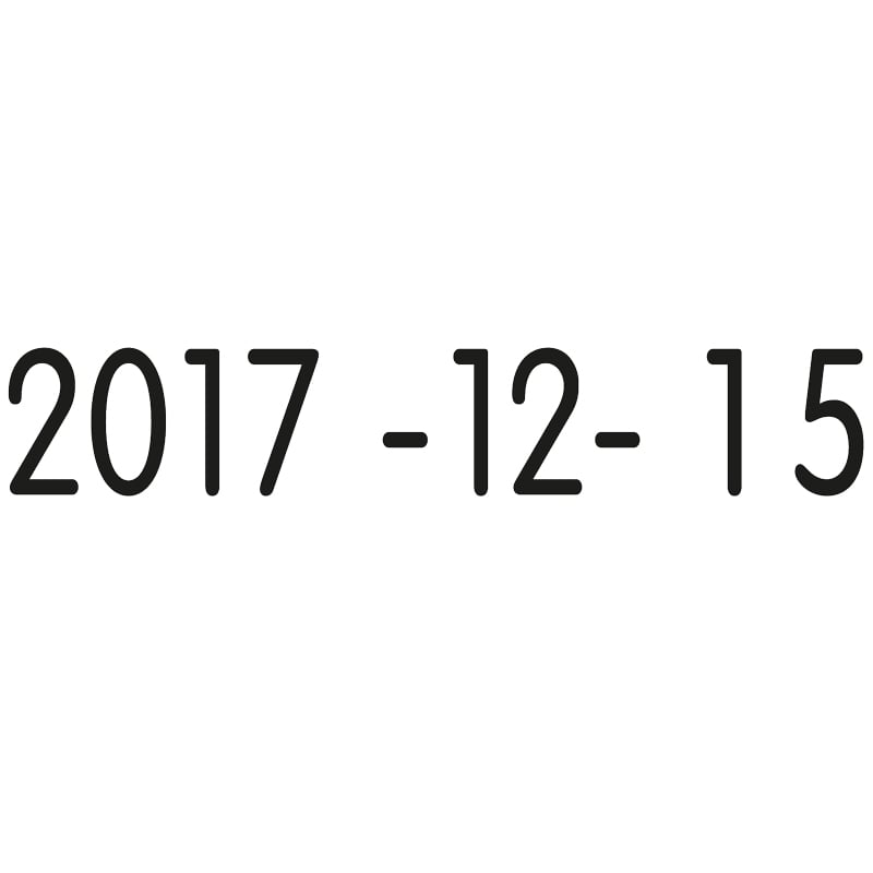 Datumstämpel - 1