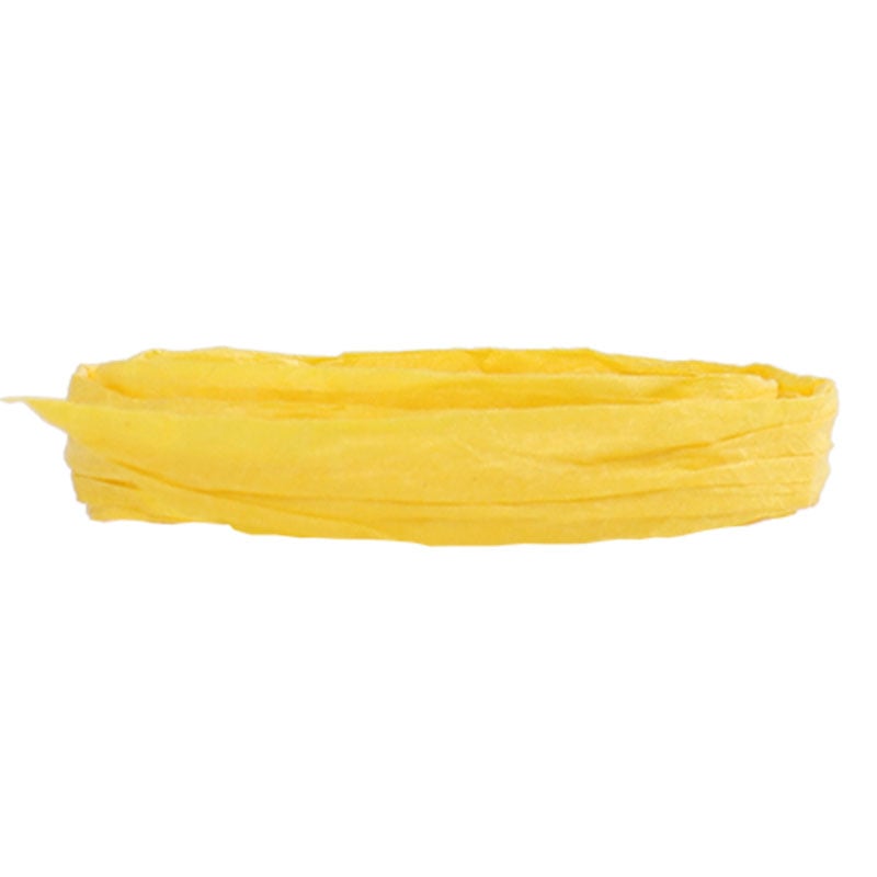 Papperband raffia gul - 1
