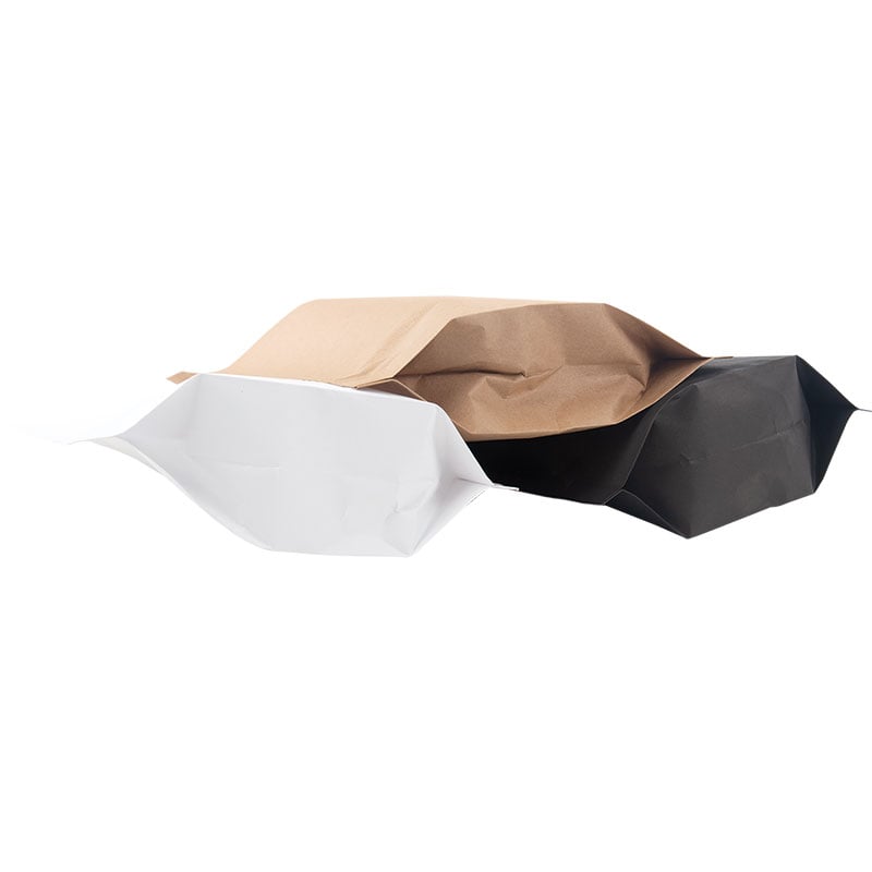 Papperskasse Pouch svart återvunnet papper - 4