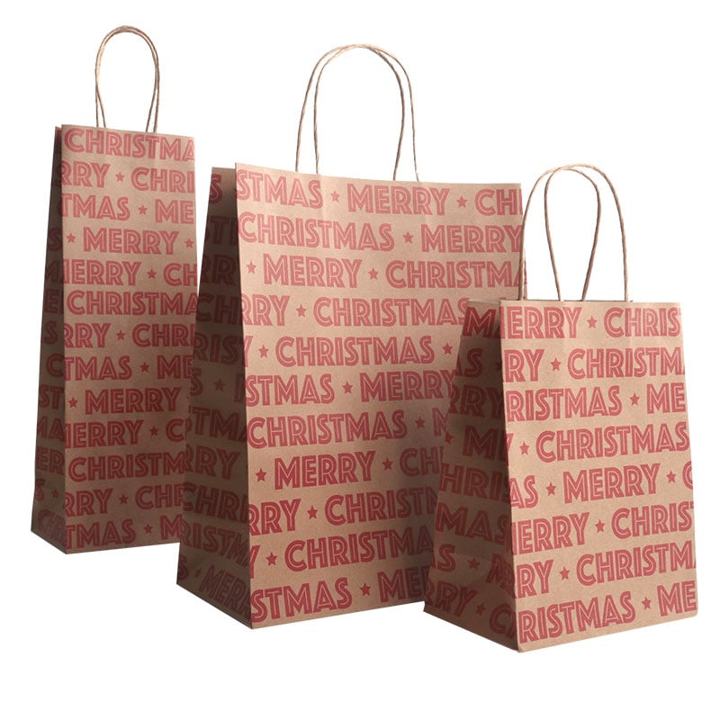 Flaskpåse For X-mas Red - 3
