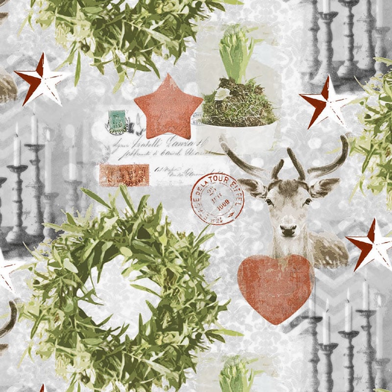 Presentpapper Candlelight - 1