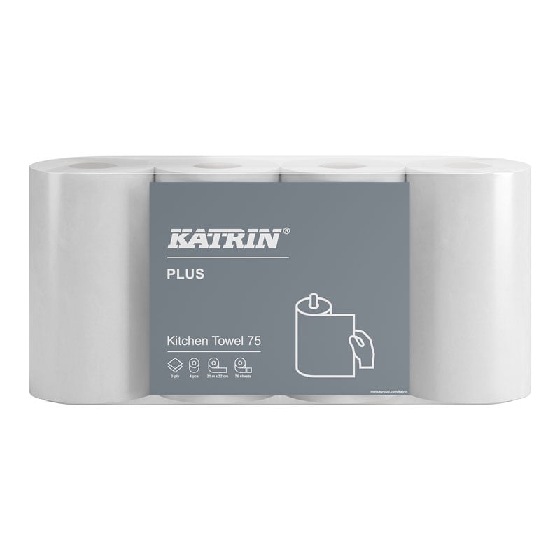 KATRIN Hushållspapper Plus 75, 2-lager - 1
