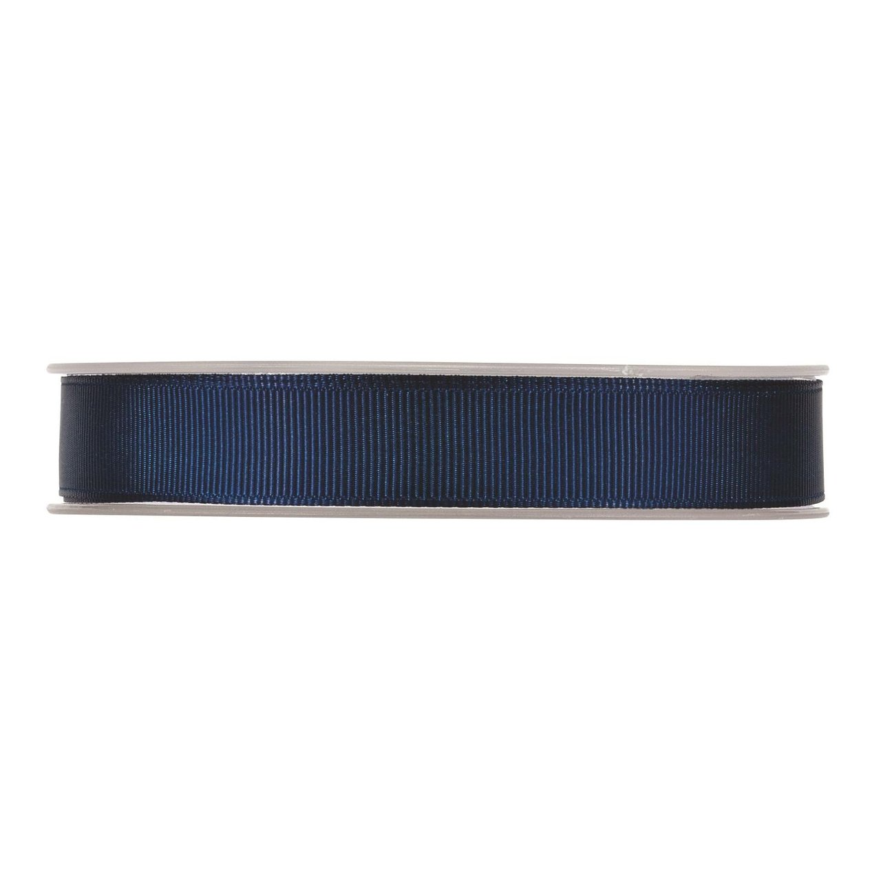 Satinband ribbad blå - 1