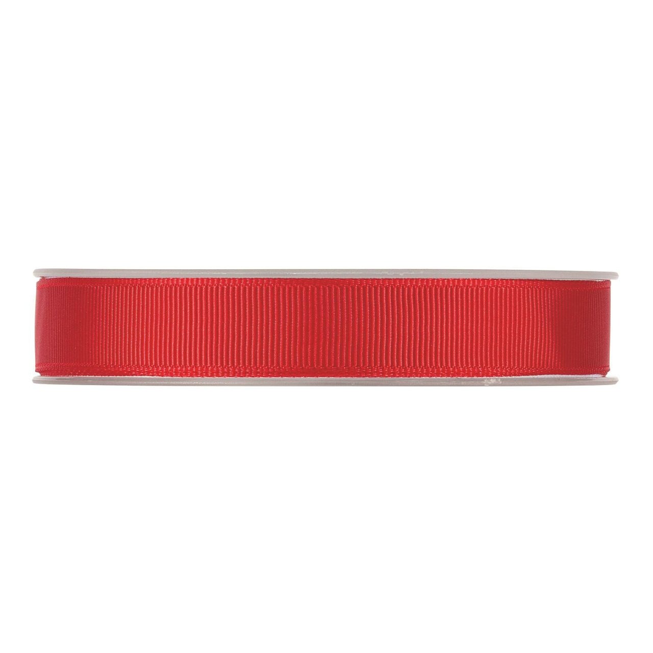 Satinband ribbad röd - 1