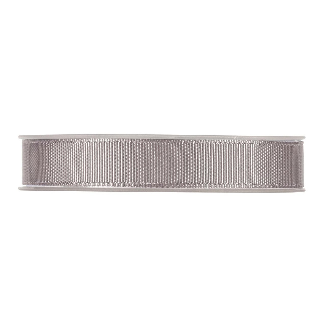 Satinband ribbad ljusgrå - 1