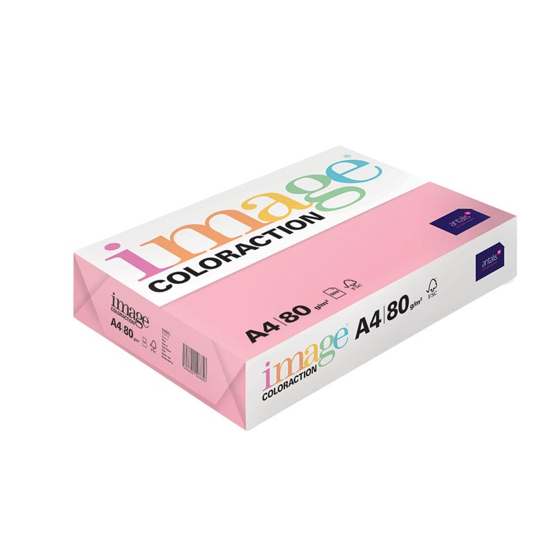 Färgat papper rosa - 1