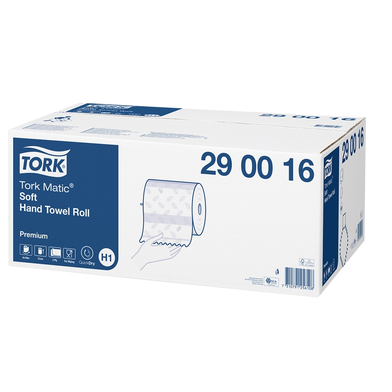 Tork Handdukspapper på rulle Premium Soft H1 - 2