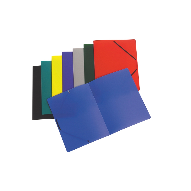 Gummibandsmapp Plast - 1