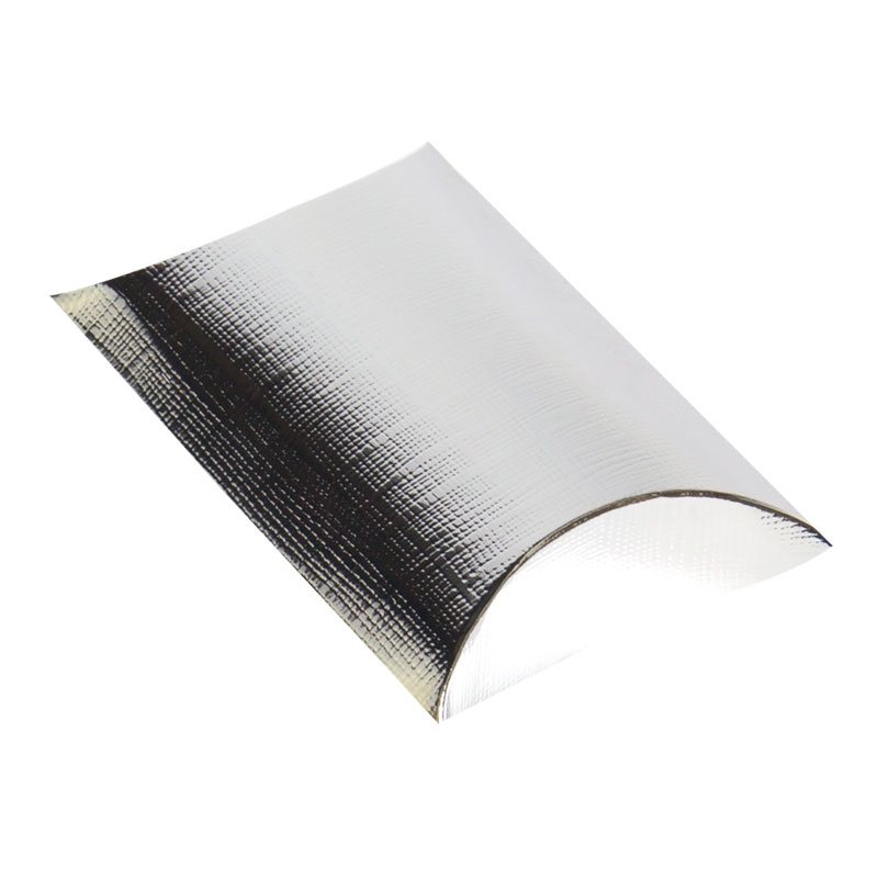Presentkartong planoval silver - 1