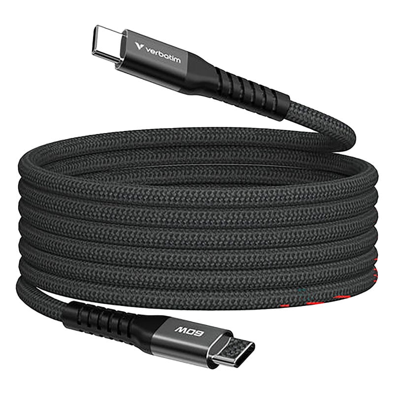 Laddkabel Verbatim USB-C till USB-C 1.2m 60W Magnetisk - 1