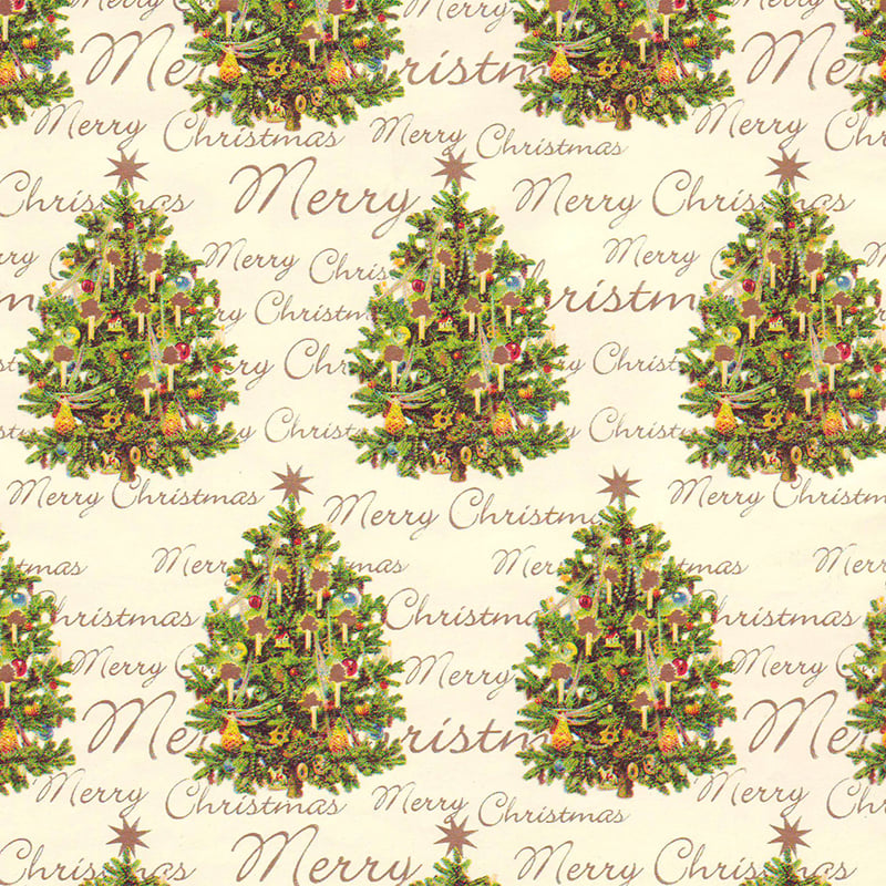 Presentpapper Nostalgic Tree - 1