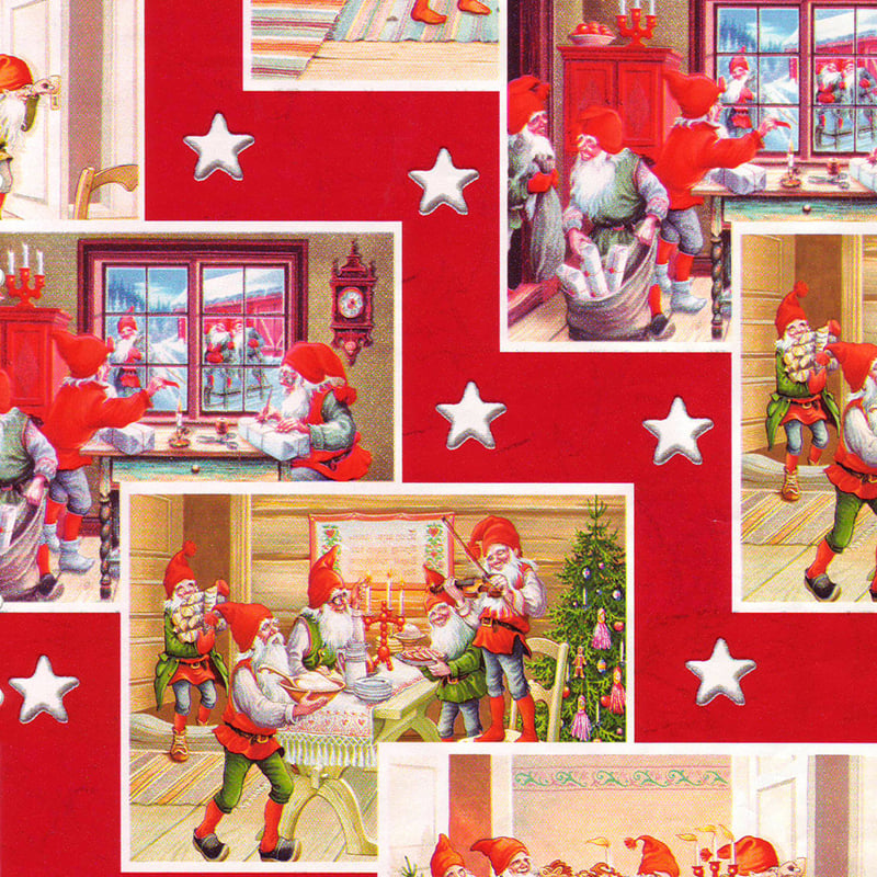 Presentpapper LC stjärnor - 1