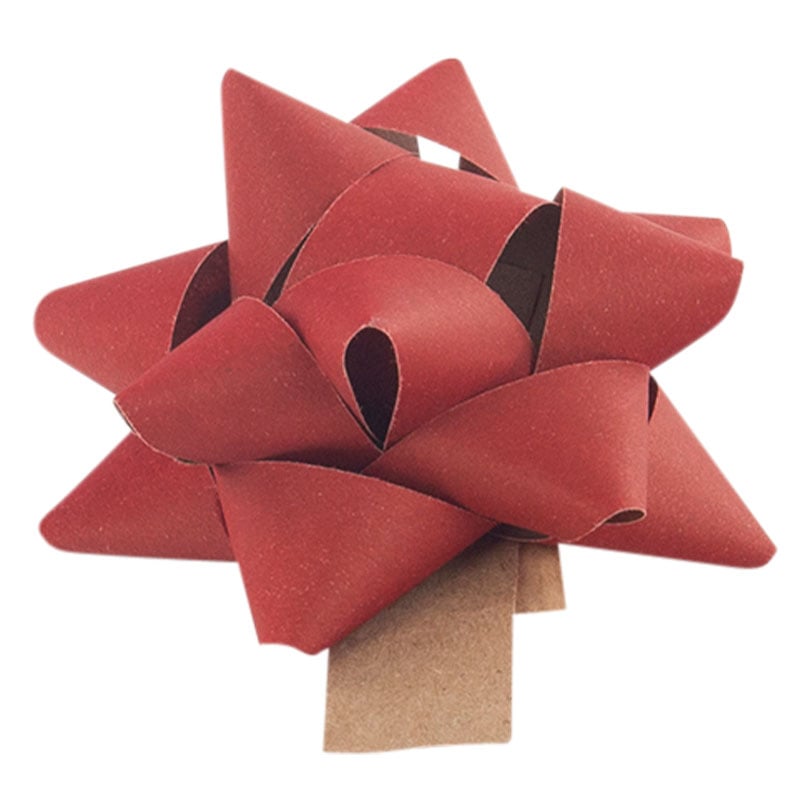 Rosett Papper Recycled röd - 1