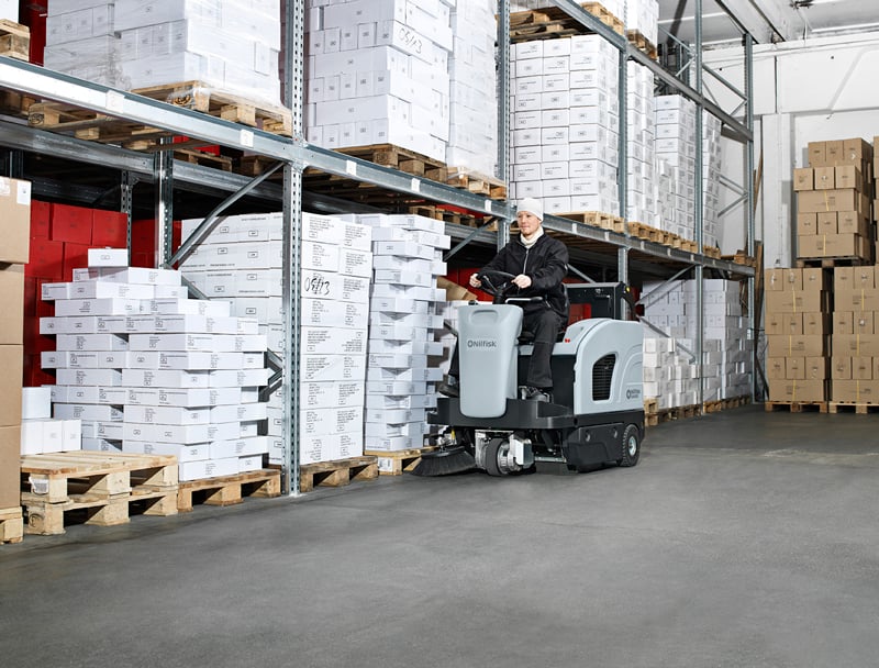 Åkbar sopmaskin Nilfisk SW 4000 B - 9