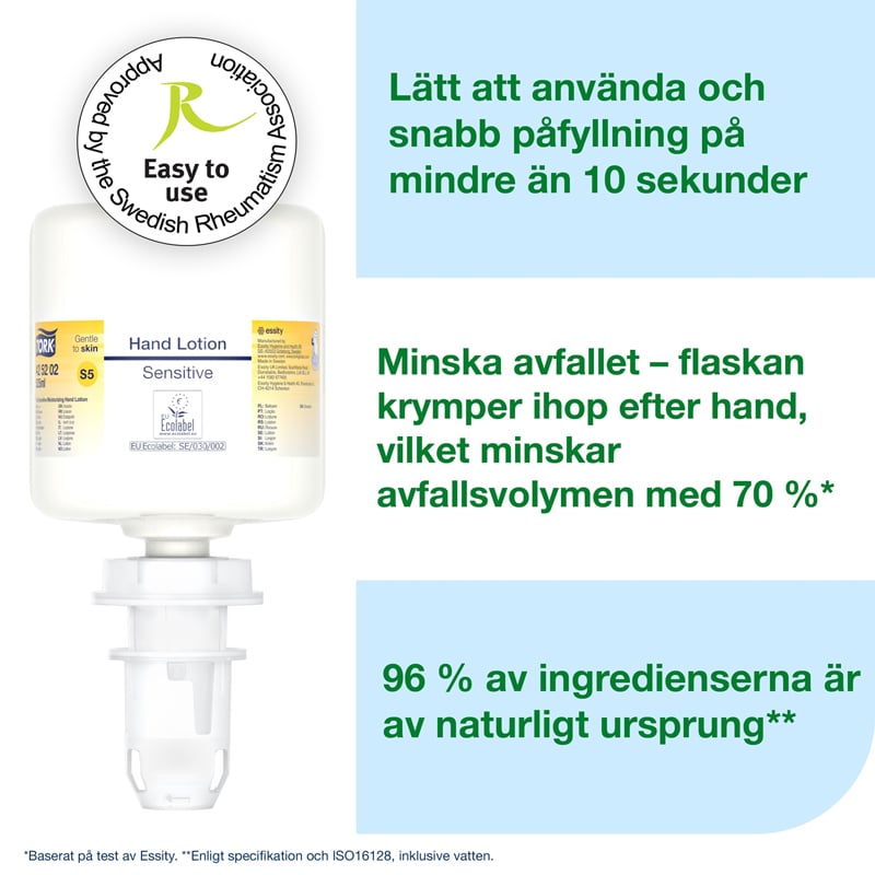 Tork Handlotion Sensitive, S5 - 2
