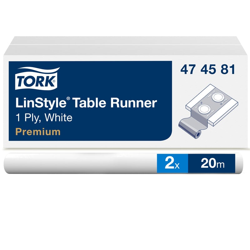 Tork  LinStyle® Bordsduk  Vit - 1