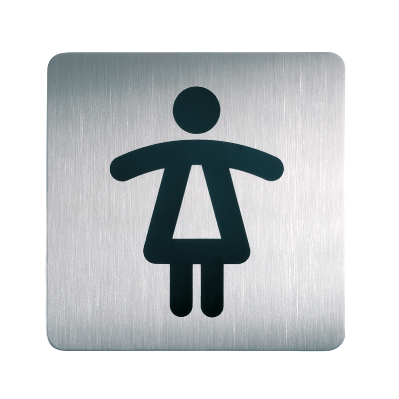 Symbolskylt - WC Dam - 1
