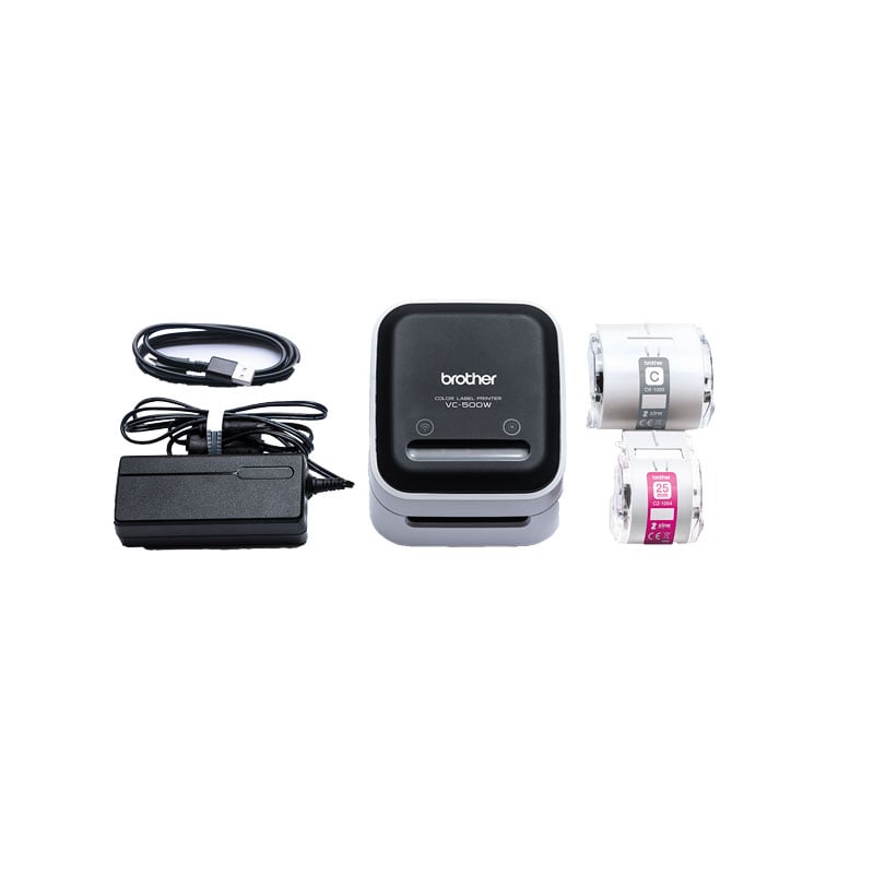 Etikettskrivare Brother VC-500W - 3