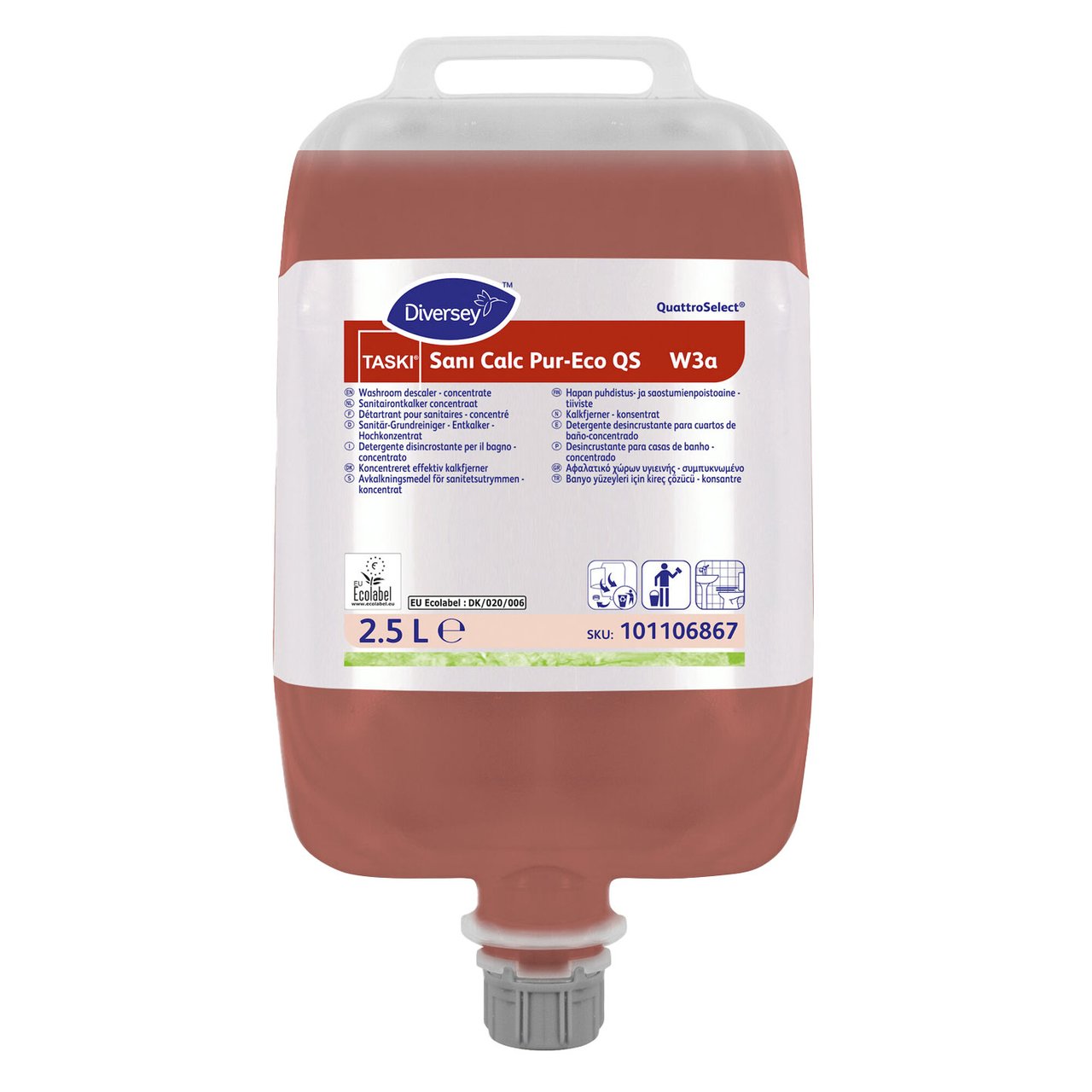 Taski Sani Calc Pur-Eco QS 2x2, 5L - 1