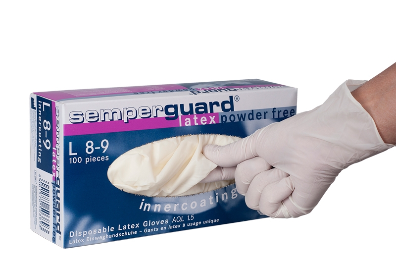 Semperguard Engångshandske Latex IC - 3